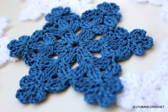Snowflake Crochet Pattern 