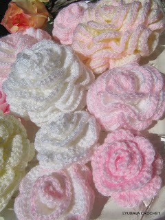 Crochet Rose Pattern Tutorial