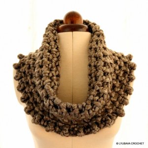 crochet pattern chunky cowl
